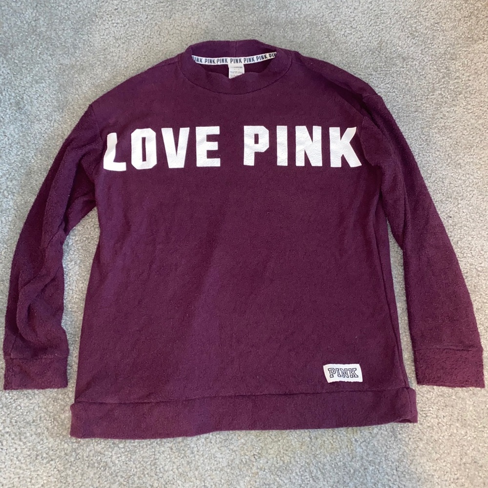 Maroon PINK Pullover